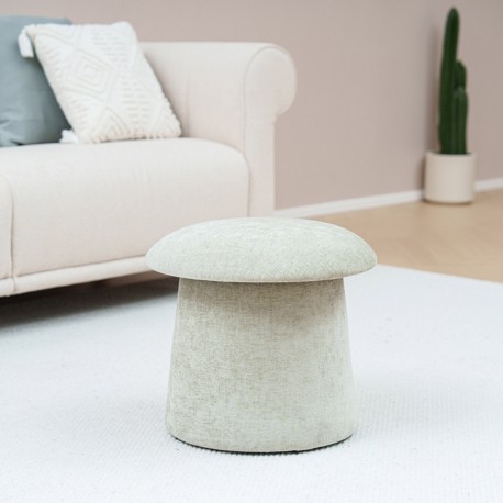 PUFF CON ALMACENAMIENTO VERDE