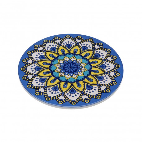 SALVAMANTEL MANDALA AZUL