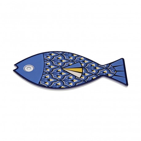 SALVAMANTEL FORMA PEZ AZUL