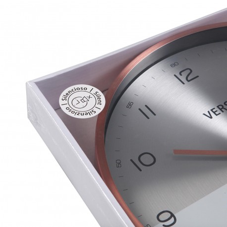 RELOJ DE PARED METAL 30CM