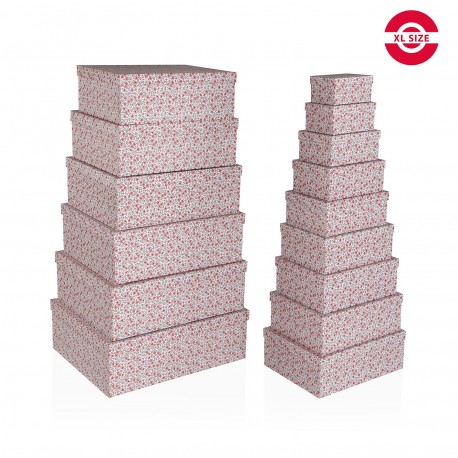 SET 15 CAJAS CARTON ROSES