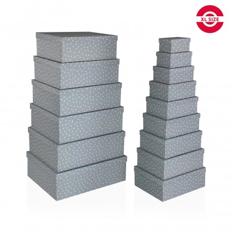 SET 15 CAJAS CARTON FLORES