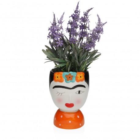 JARRON CERAMICA MEXICO 18 CM