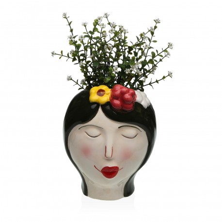 JARRON CERAMICA BESO 22 CM