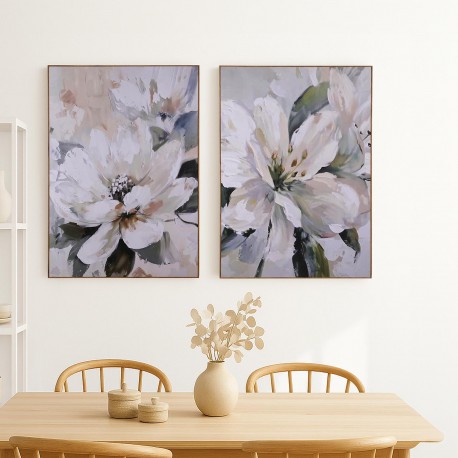 SURTIDO CUADRO FLORES 60 X 90