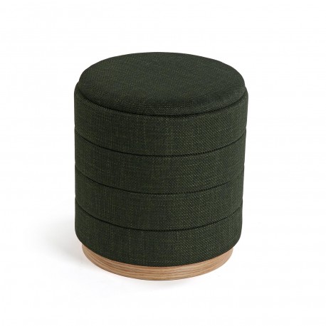 PUFF CON ALMACENAMIENTO VERDE