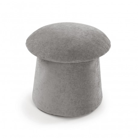 PUFF CON ALMACENAMIENTO GRIS
