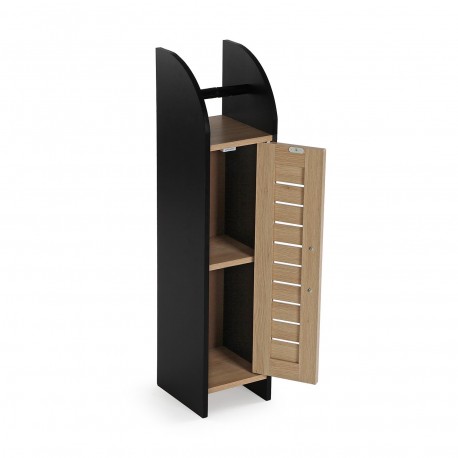 ESTANTERIA DE BAÑO ORGANIZADOR NEGRO