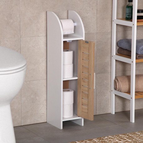 ESTANTERIA DE BAÑO ORGANIZADOR BLANCO