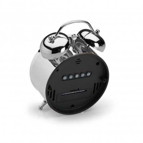 RELOJ DESPERTADOR SILVER