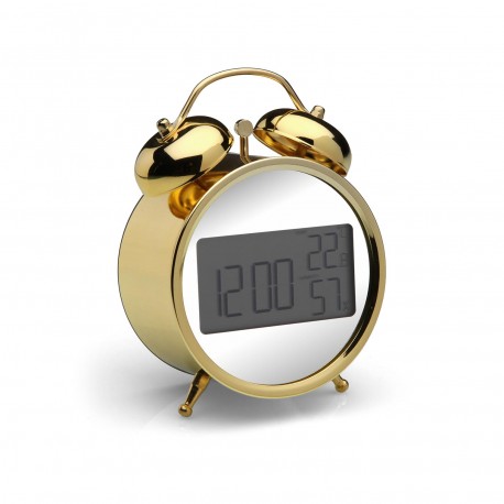 RELOJ DESPERTADOR GOLD