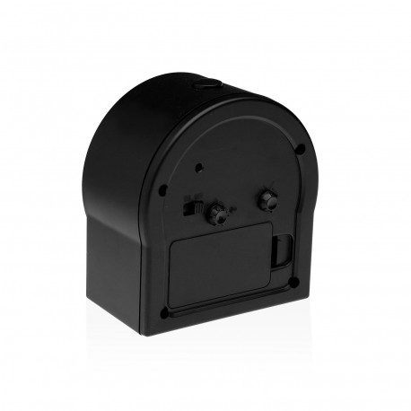 RELOJ DESPERTADOR NEGRO