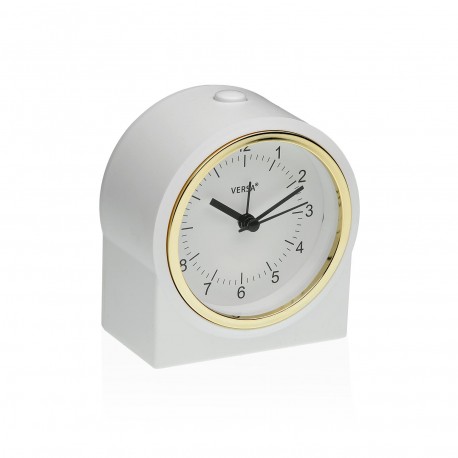 RELOJ DESPERTADOR BLANCO
