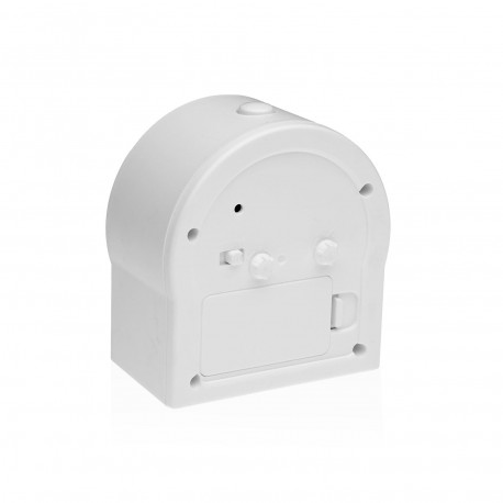 RELOJ DESPERTADOR BLANCO