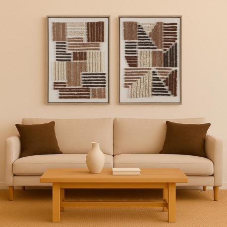 CUADRO EN TELA ENMARCADO 50x70