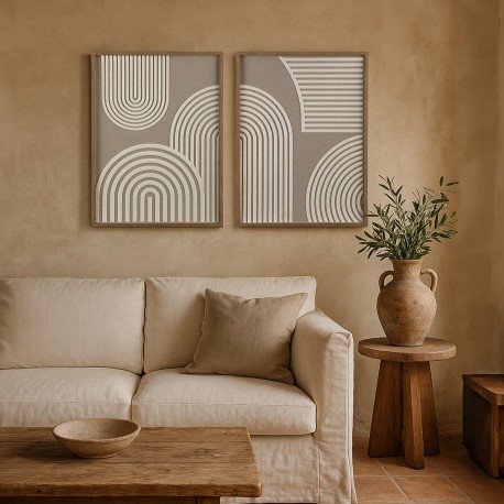 LIENZO ENMARCADO 45x60 RHETT