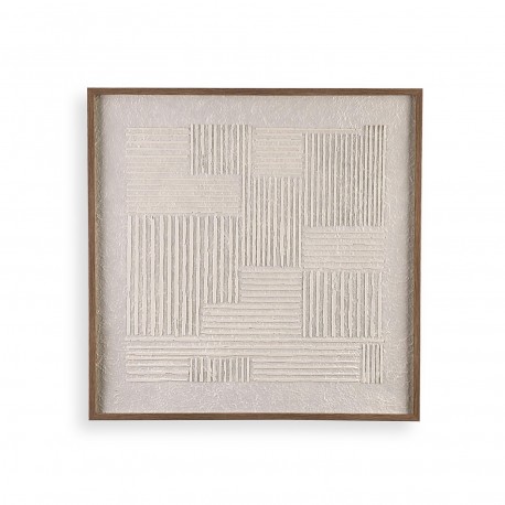 LIENZO ENMARCADO 60x60 CORNEY
