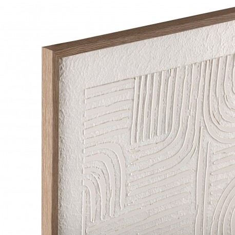 LIENZO ENMARCADO 60x60 CLAY