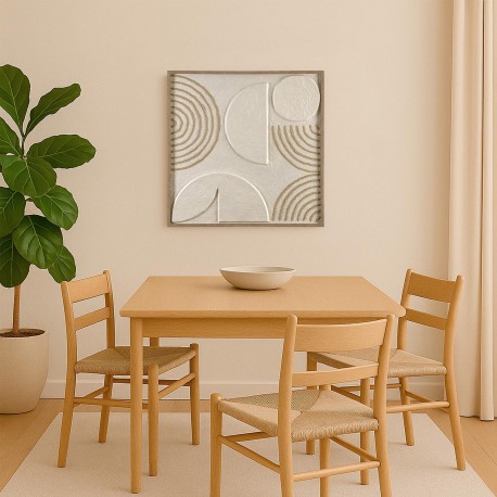 LIENZO ENMARCADO 60x60 ILSA