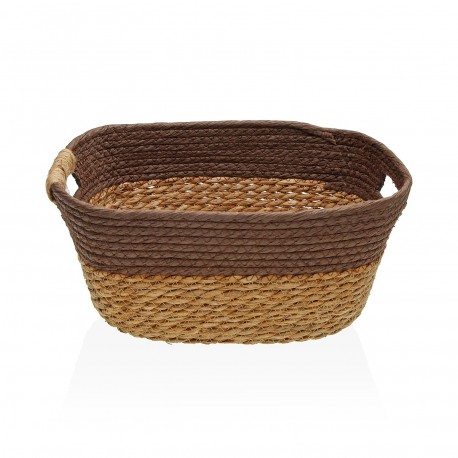 CESTA CON ASAS MARRON M
