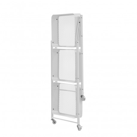 CARRO PLEGABLE METALICO BLANCO