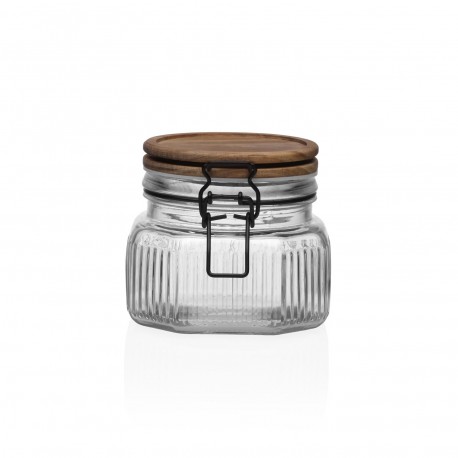 BOTE  CON TAPA ACACIA  600ML