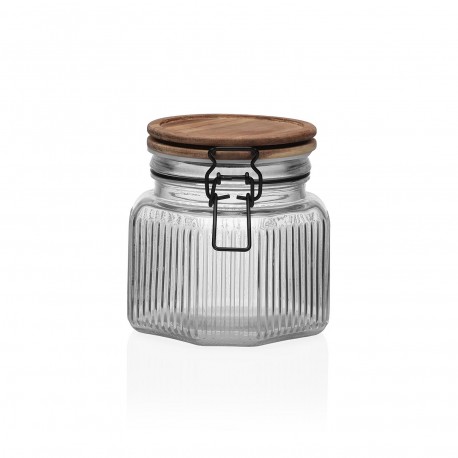 BOTE  CON TAPA ACACIA  800ML