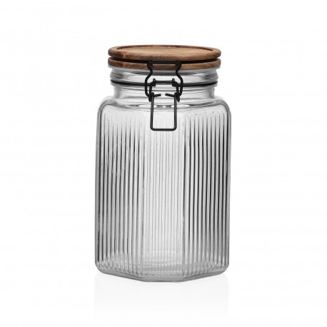 BOTE  CON TAPA ACACIA 1500ML