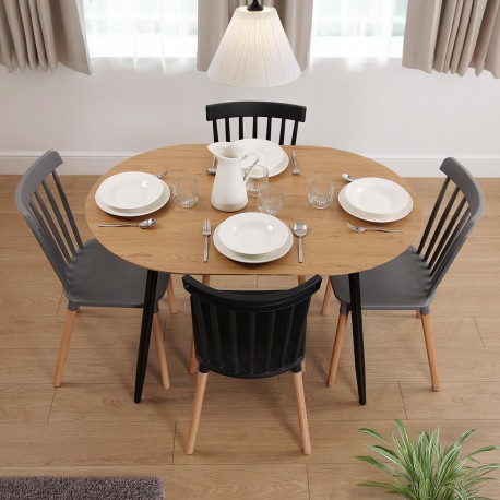 MESA EXTENSIBLE DOINYO NEGRA