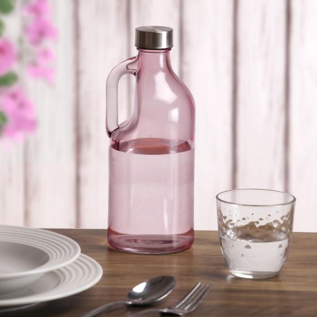 BOTELLA ROSA CON ASA