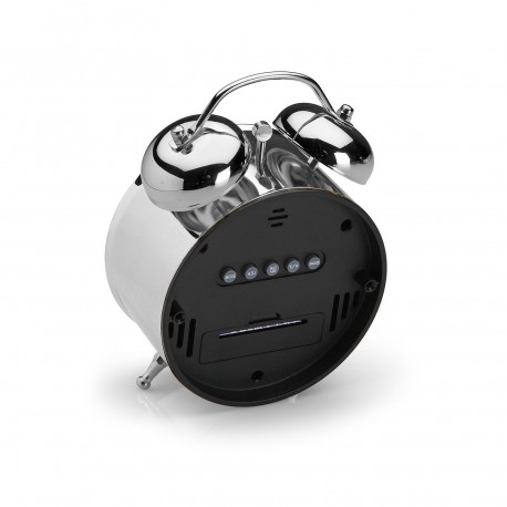 RELOJ DESPERTADOR SILVER