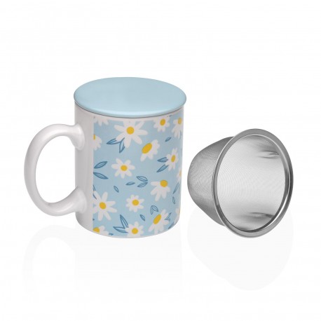 TAZA INFUSION  DAISY BLUE