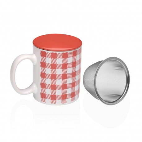 TAZA INFUSION VICHY ROUGE