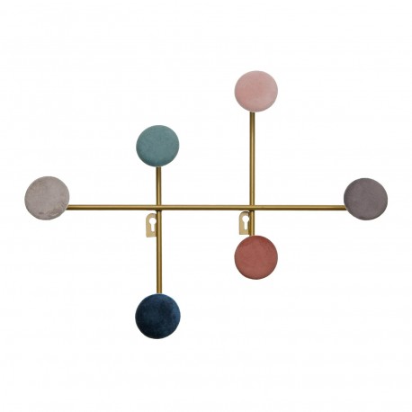 PERCHERO PARED 6 GANCHOS COZY