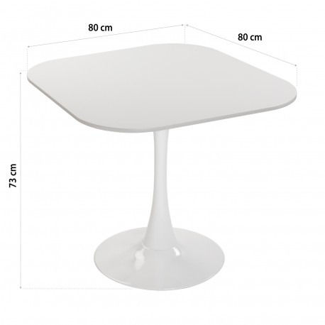 MESA CLOE BLANCA