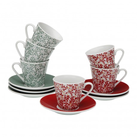 SET 6 TAZAS CAFE NINA
