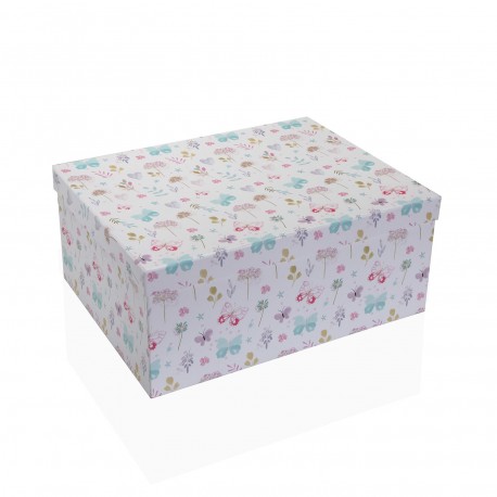 SET 10 CAJAS CARTON FLOWERS