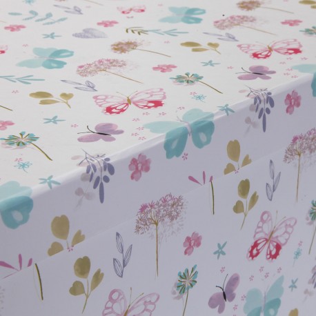 SET 10 CAJAS CARTON FLOWERS