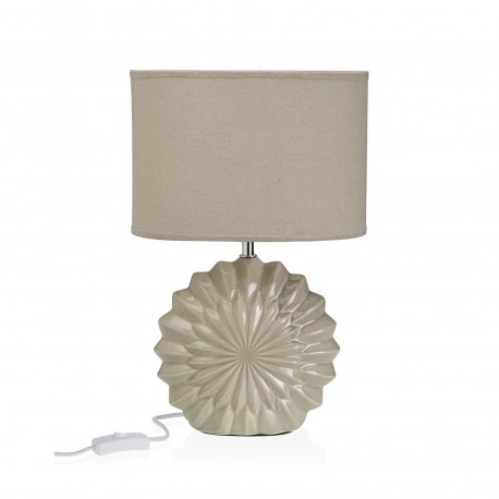 LÁMPARA DE MESA CERAMICA ASHTA BEIGE