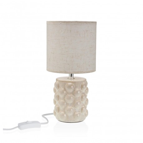 LÁMPARA DE MESA CERAMICA BAYAN BLANCA