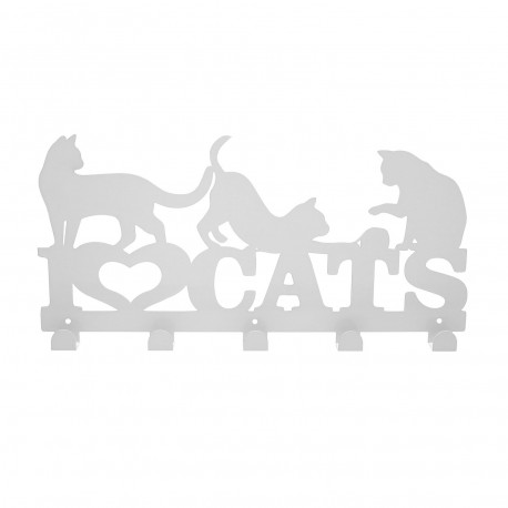 PERCHERO CATS BLANCO