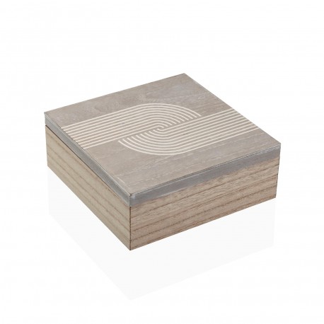 CAJA DE 4 COMPARTIMENTOS 20CM