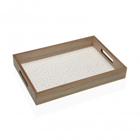 BANDEJA DE MADERA 34CM SPECKLE