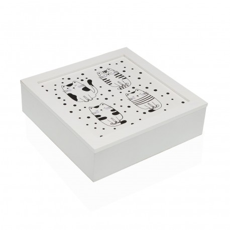 CAJA JOYERO CUADRADA GATTO