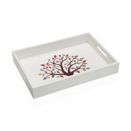 BANDEJA DE MADERA 34CM TREE