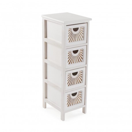 CAJONERA DE 4 CAJONES ADDA BLANCA