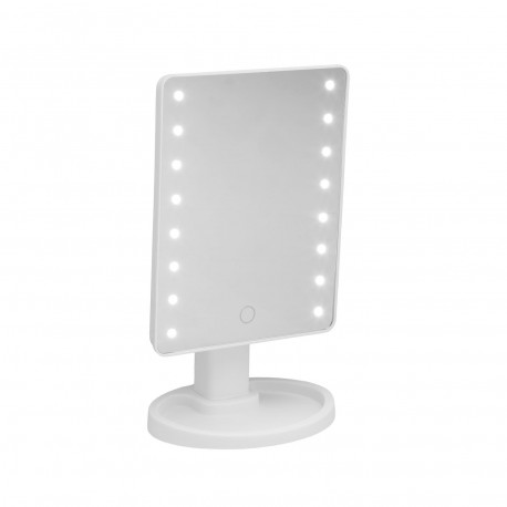 ESPEJO BLANCO CON LUZ LED ESPEJO BLANCO CON LUZ LED