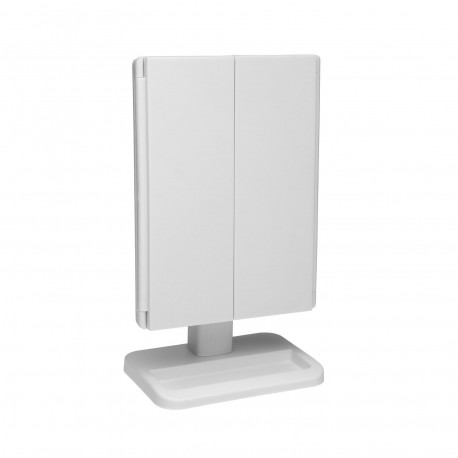 ESPEJO BLANCO CON LUZ LED