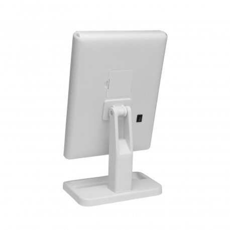 ESPEJO BLANCO CON LUZ LED