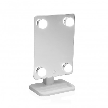 ESPEJO BLANCO CON LUZ LED ESPEJO BLANCO CON LUZ LED